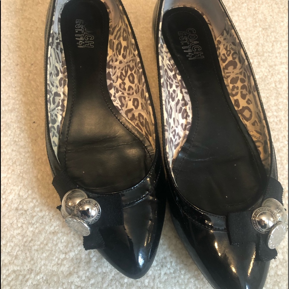 Beautiful Coach flats!